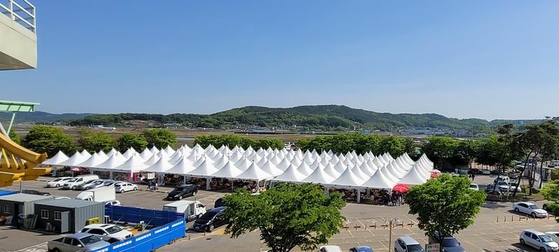 경제교통과_임시시장(전경)