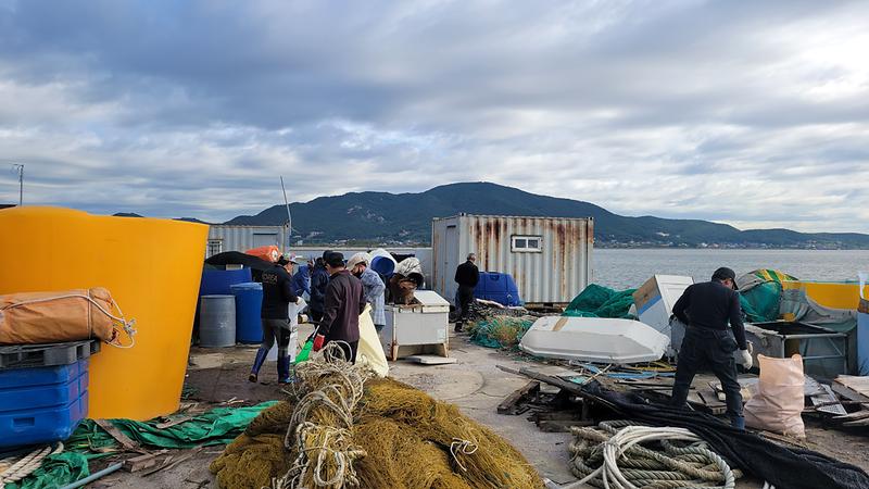 화도면_어촌계_청소