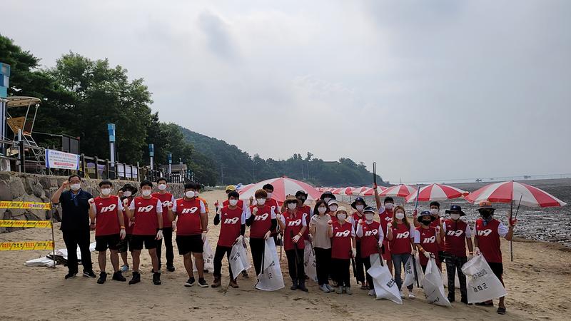 화도면_해안청소