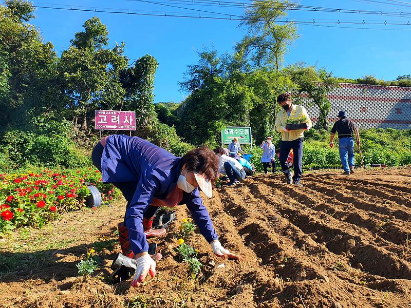 내가면_화단정비2
