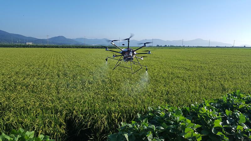 농업기술센터_신기술_보급(드론방제)