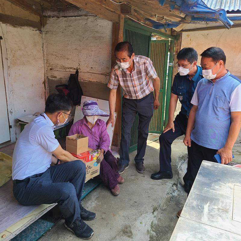 삼산면_취약계층_위문