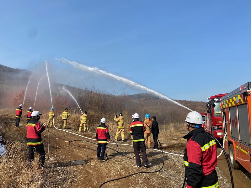 산림공원과_산불진화_훈련_(2)