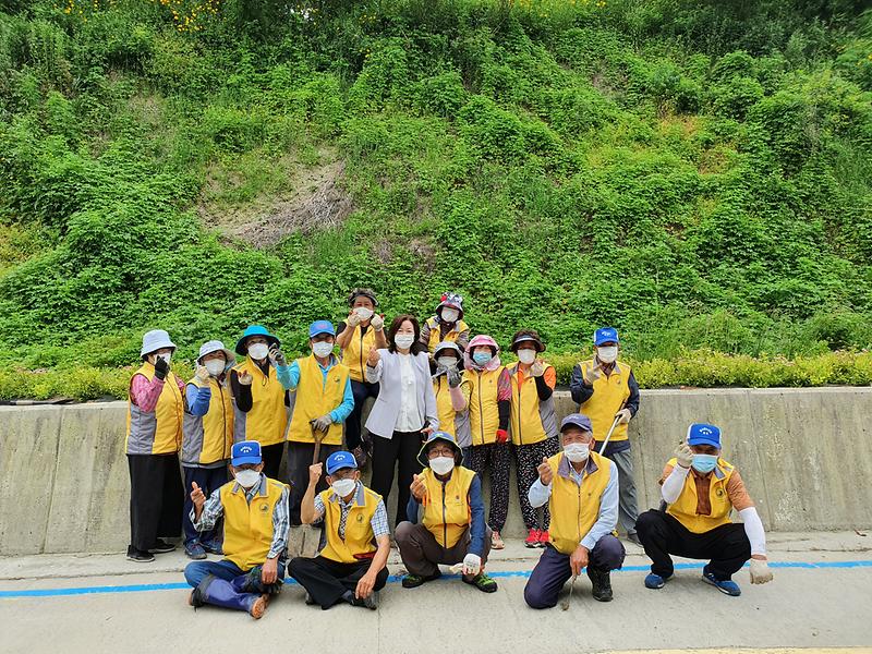 양사면_관련사진(노인자원봉사클럽)