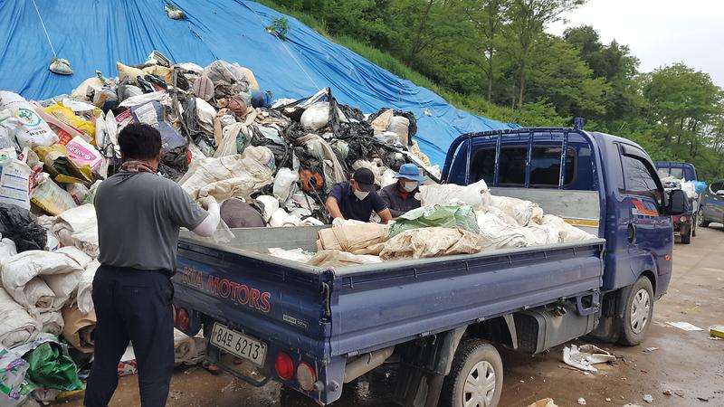 양사면_영농폐기물_수거