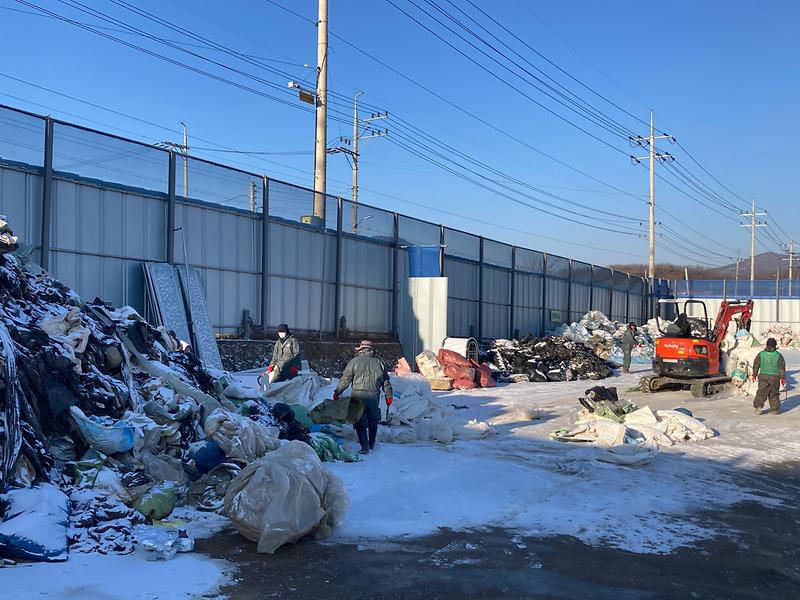 불은면_관련사진(영농폐비닐_수거)