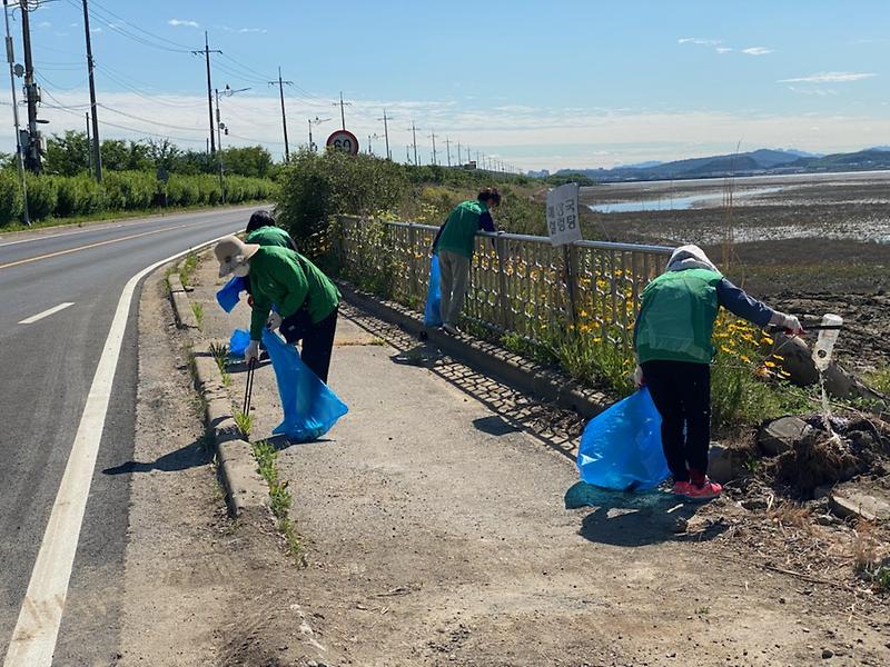 길상면_새마을부녀회_환경정화