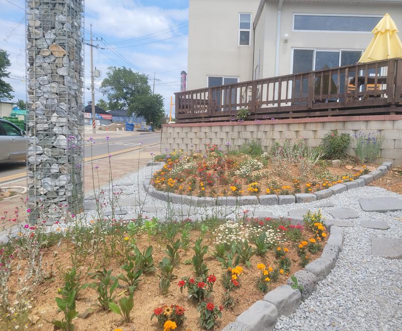 교동면_클린화단_조성