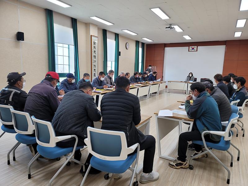 교동면_제설단_간담회2