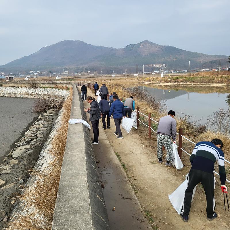 교동면_농업경영인회_청소