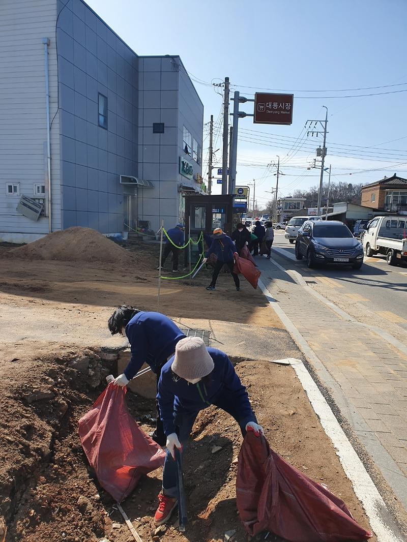 교동면_새마을부녀회_환경정화