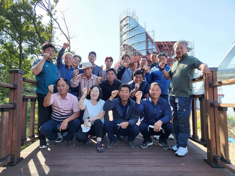 교동면이장단_화개정원_전망대사업_현장_견학(2)