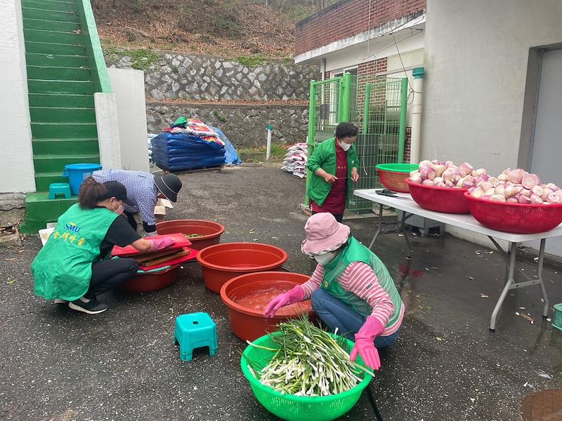 하점면_부녀회_반찬_나눔