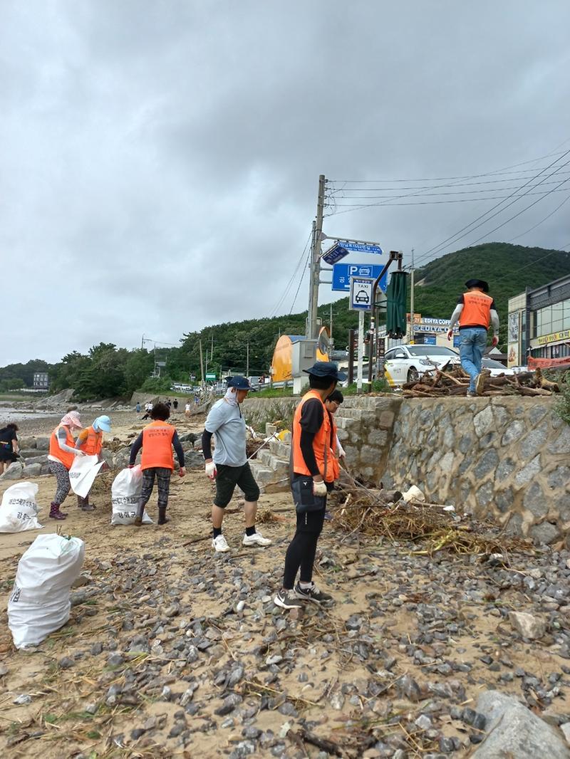 화도면_동막해변_해안쓰레기_수거