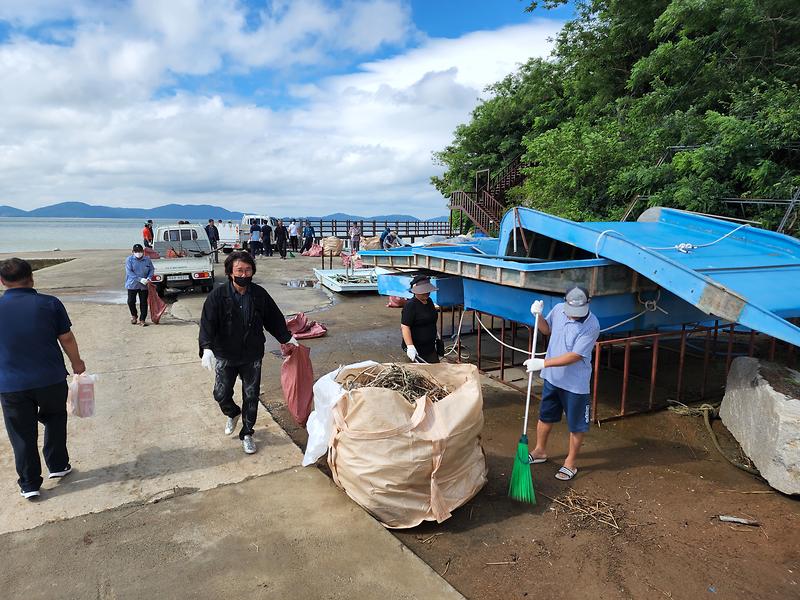 화도면_흥왕어촌계_대청소