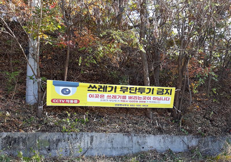 선원면_무단투기_금지_현수막