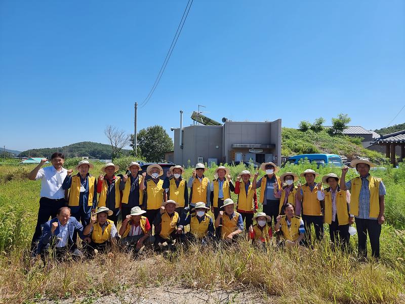 선원면_노인회_환경정화