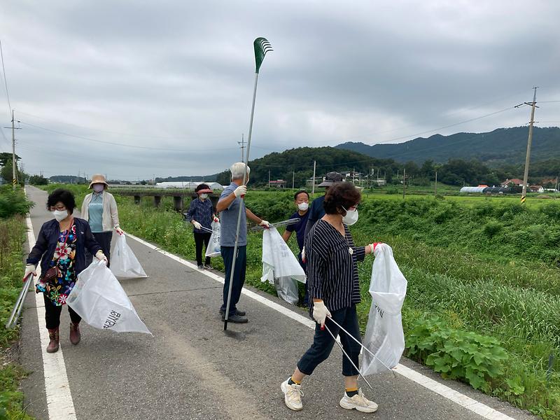 송해면_다송천_환경정화_활동