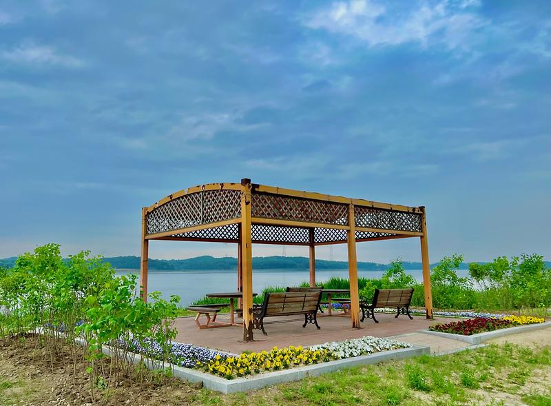 불은면_화도돈대_신규화단_조성