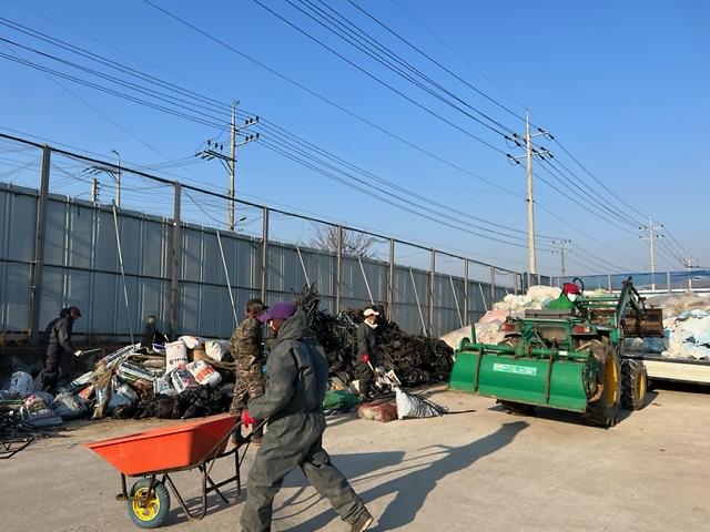 불은면_영농폐비닐_수거