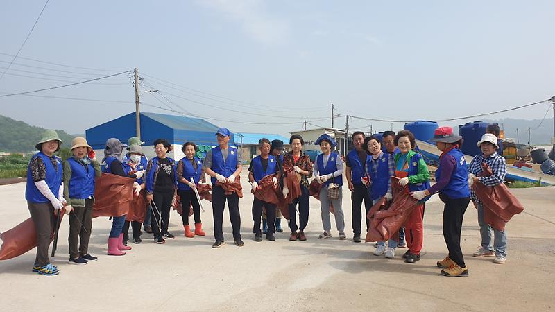 교동면_바르게살기위원회_해안쓰레기_수거