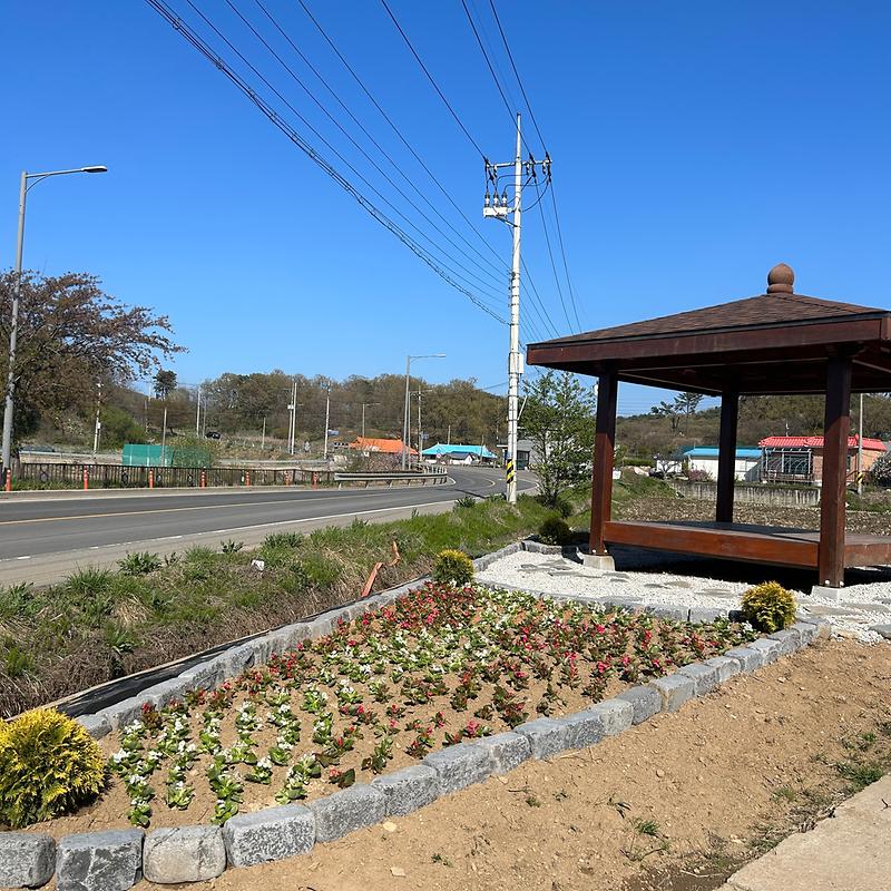 교동면_클린화단_조성