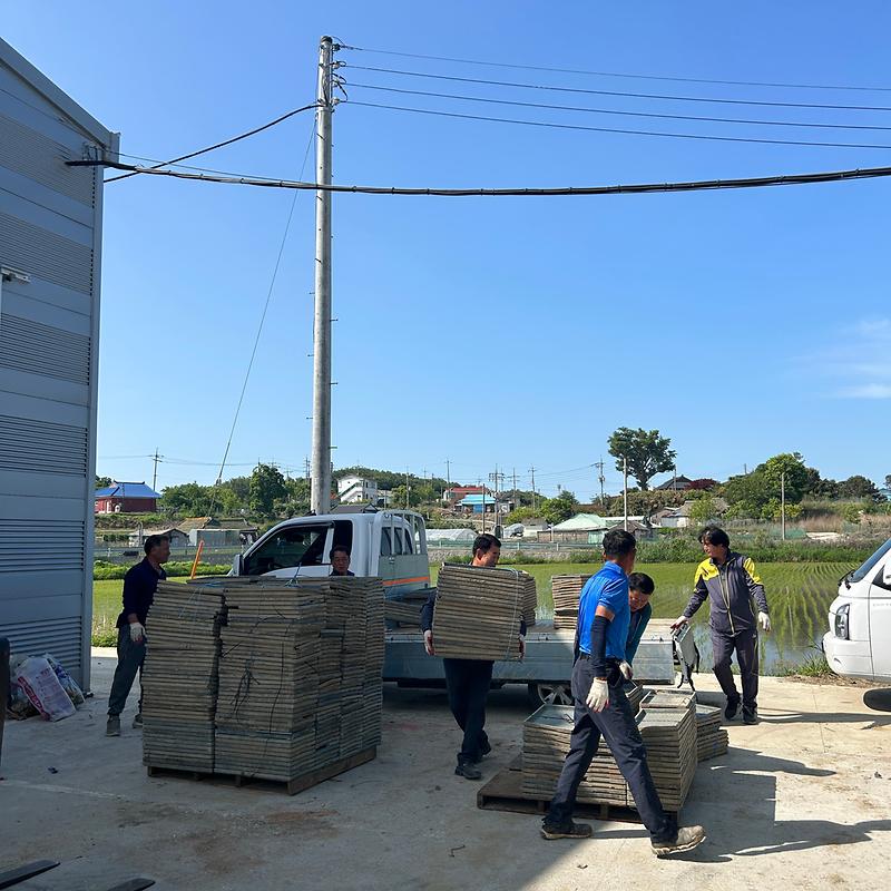 교동면_이장단_폐기물_수거