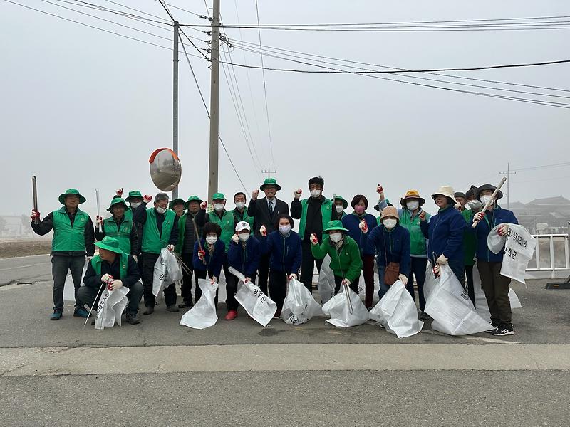 하점면_새마을부녀회·지도자,_목숙천_환경정비활동_