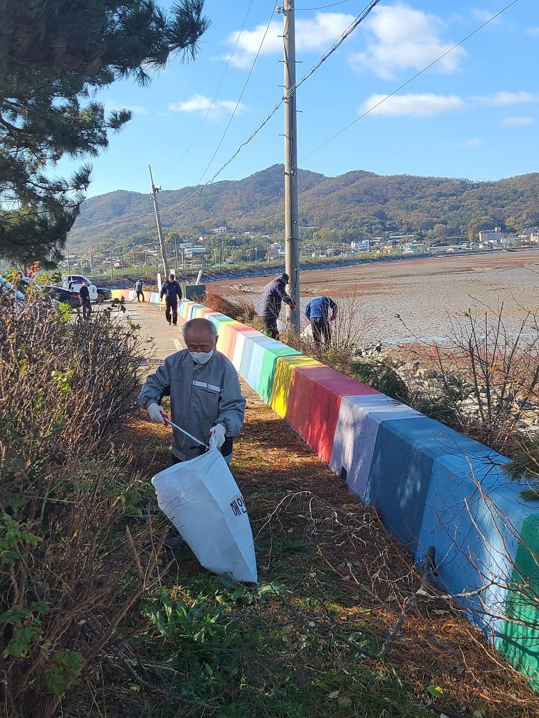 화도면_노인회_환경정화