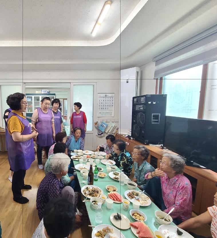 내가면_지역사회보장협의체_식사대접