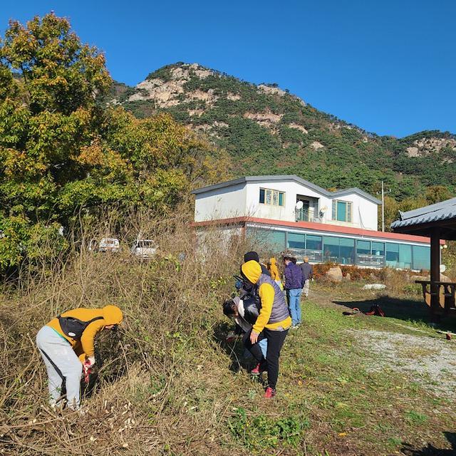 삼산면_주민자치위원회,_나들길_19코스_환경_정화_활동_펼쳐_2