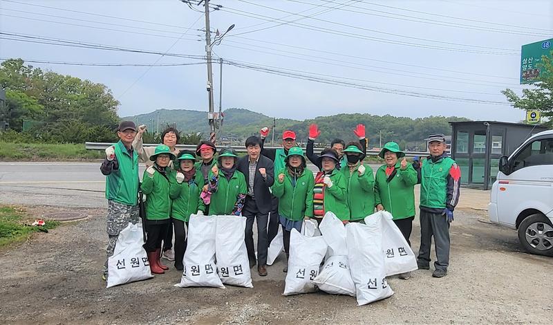 선원면_해안도로_환경정화
