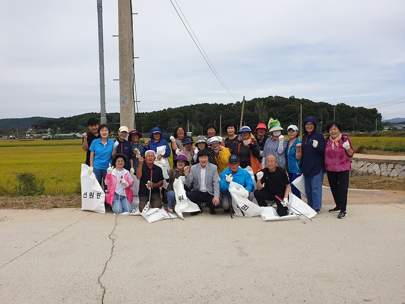 선원면_풍물패_환경정화