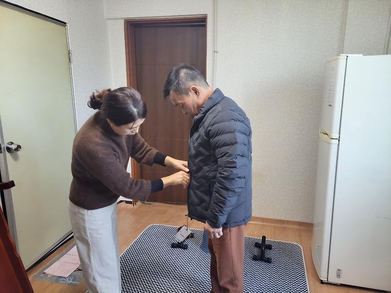 따뜻한_겨울나기_방한복_전달