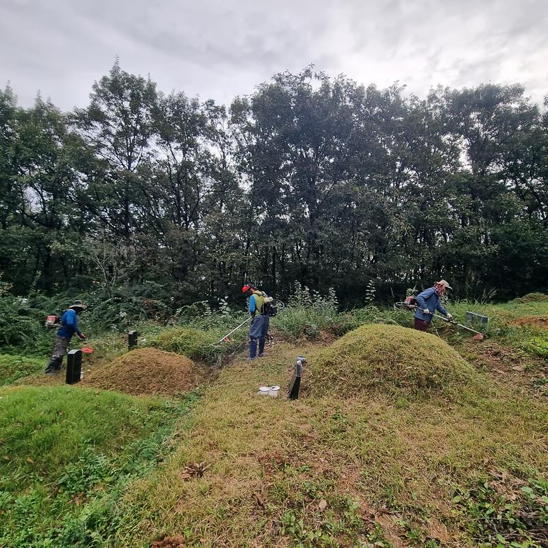 양도면_새마을지도자협의회_공설묘지_정비