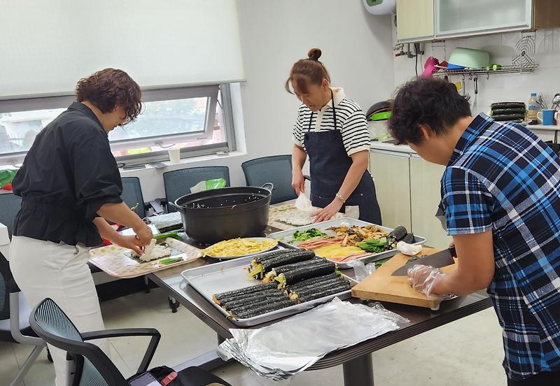 양사면_사랑의김밥_나눔