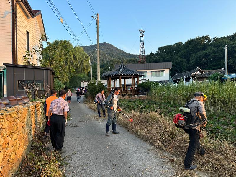 불은면_마을별,_추석맞이_도로변_제초