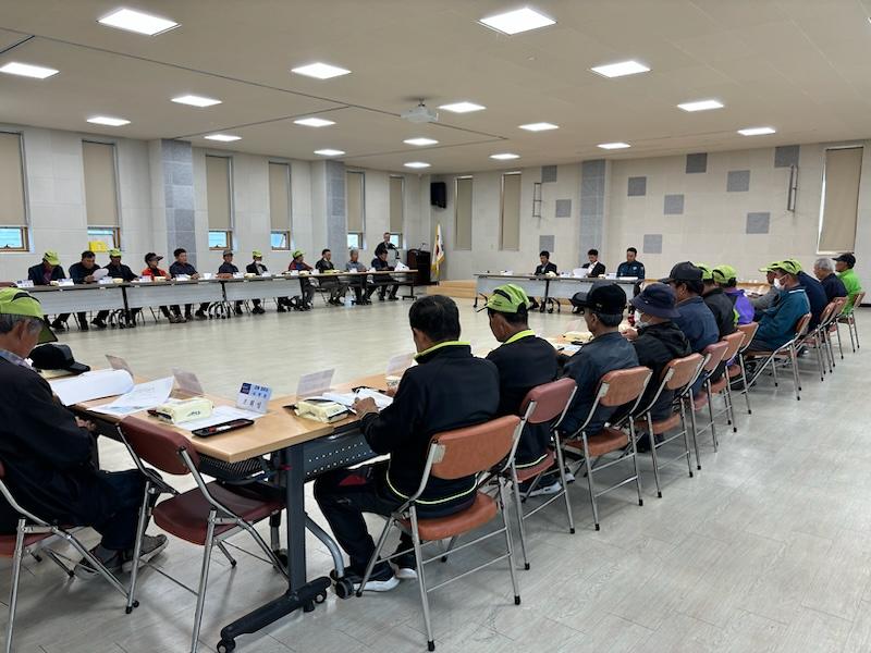 대한노인회_양도면분회_2분기_정기회의_개최