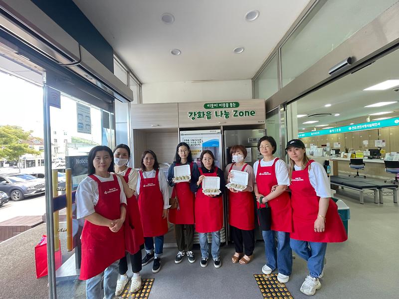 강화군자원봉사센터,_‘엄마의_주방’_봉사활동