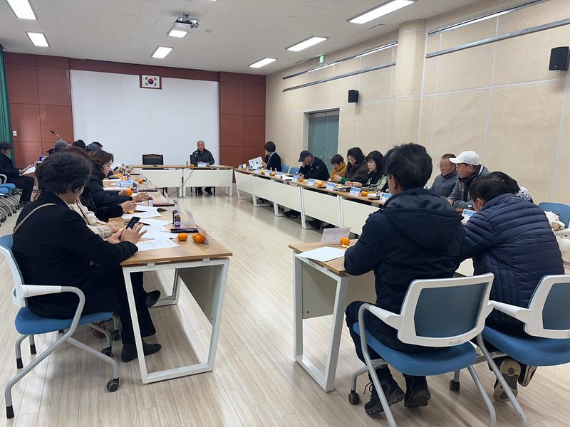 교동면_주민자치위원회_12월_월례회의_개최