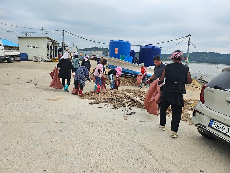 교동면_사회보장협의체_나들길_환경정화