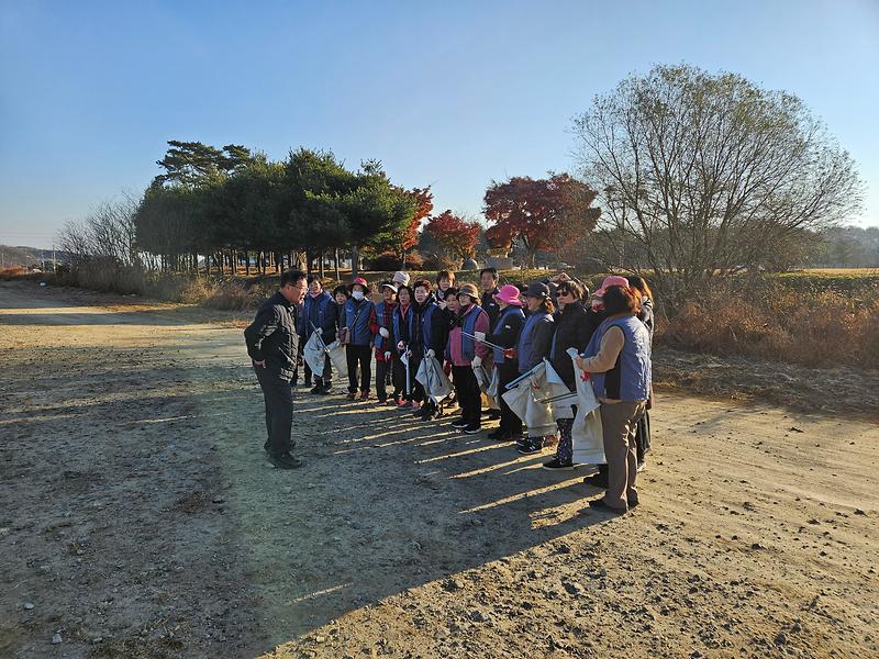 하점면_농가주부모임_환경정화_활동_실시