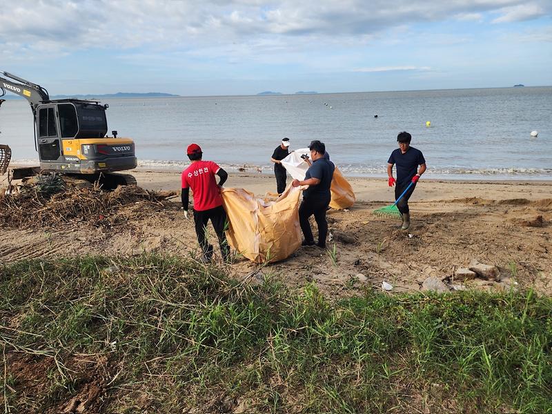 삼산면_해양구조대_환경정화_활동_(2)