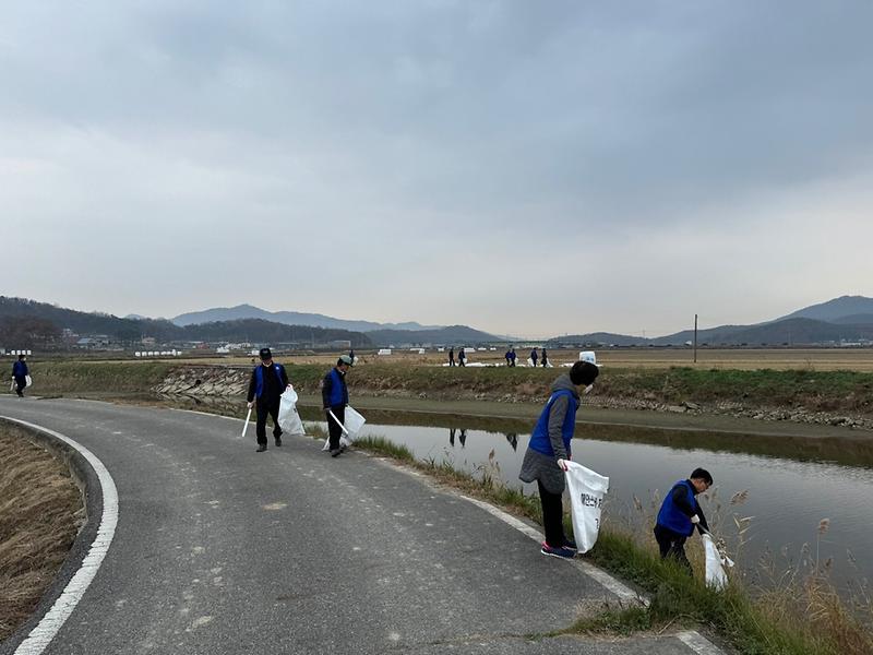 송해면_바르게살기운동협의회,_다송천_환경정화