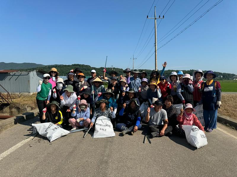 송해면_후계농업경영인_및_한국여성농업인,숭릉천_일원_환경정화_활동