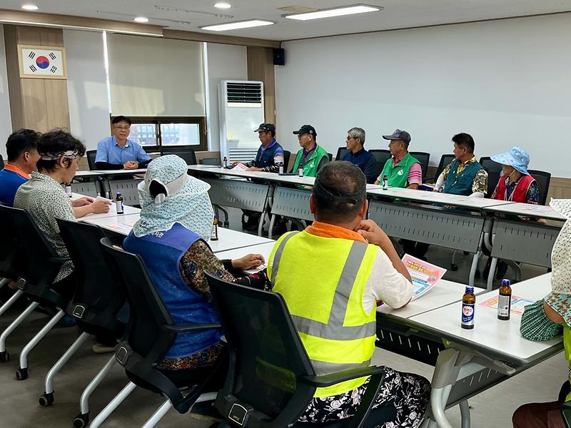 송해면,_현업근로자_대상_온열질환_예방_교육_실시