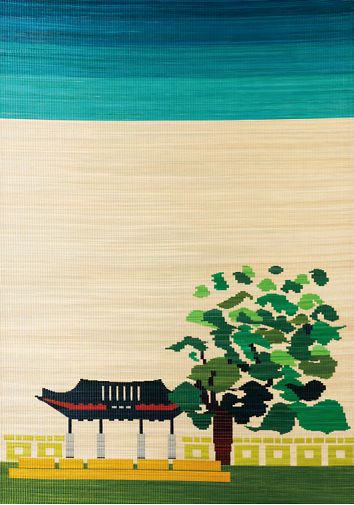 왕골공예품_입상작