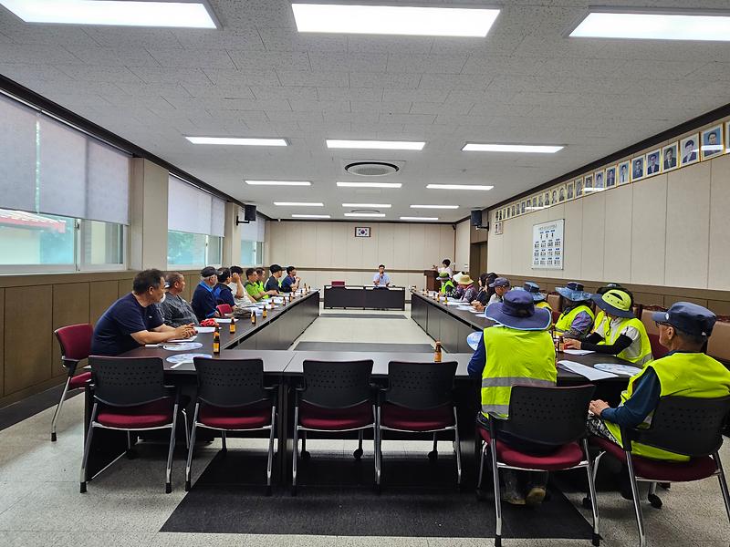 불은면,_현업근로자_대상_안전보건교육_진행