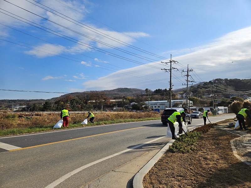 불은면_이장단,_깨끗한_내_동네_만들기_봉사활동_실시