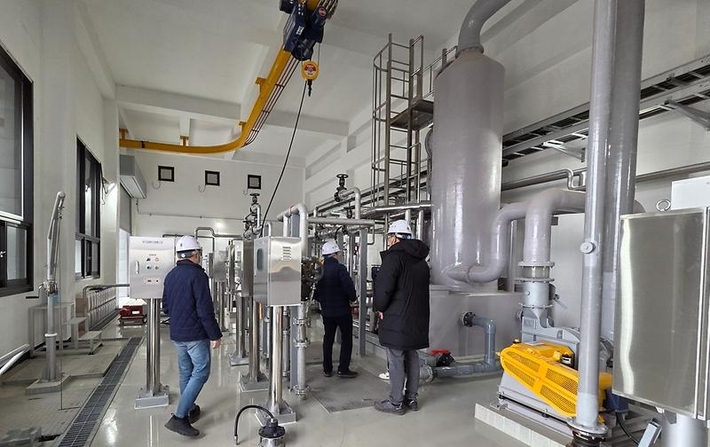 강화군,_교동_하수처리장_증설_완료(2_가동_전_합동점검)